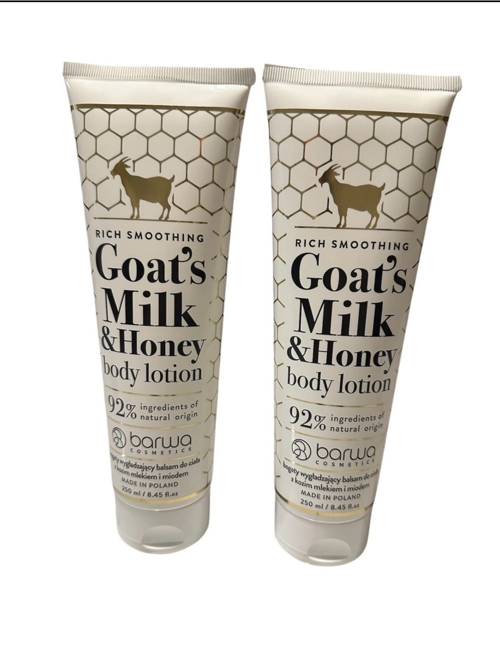 Barwa Goat's Milk & Honey Body Lotion - Cream Nourishing Moisturizer